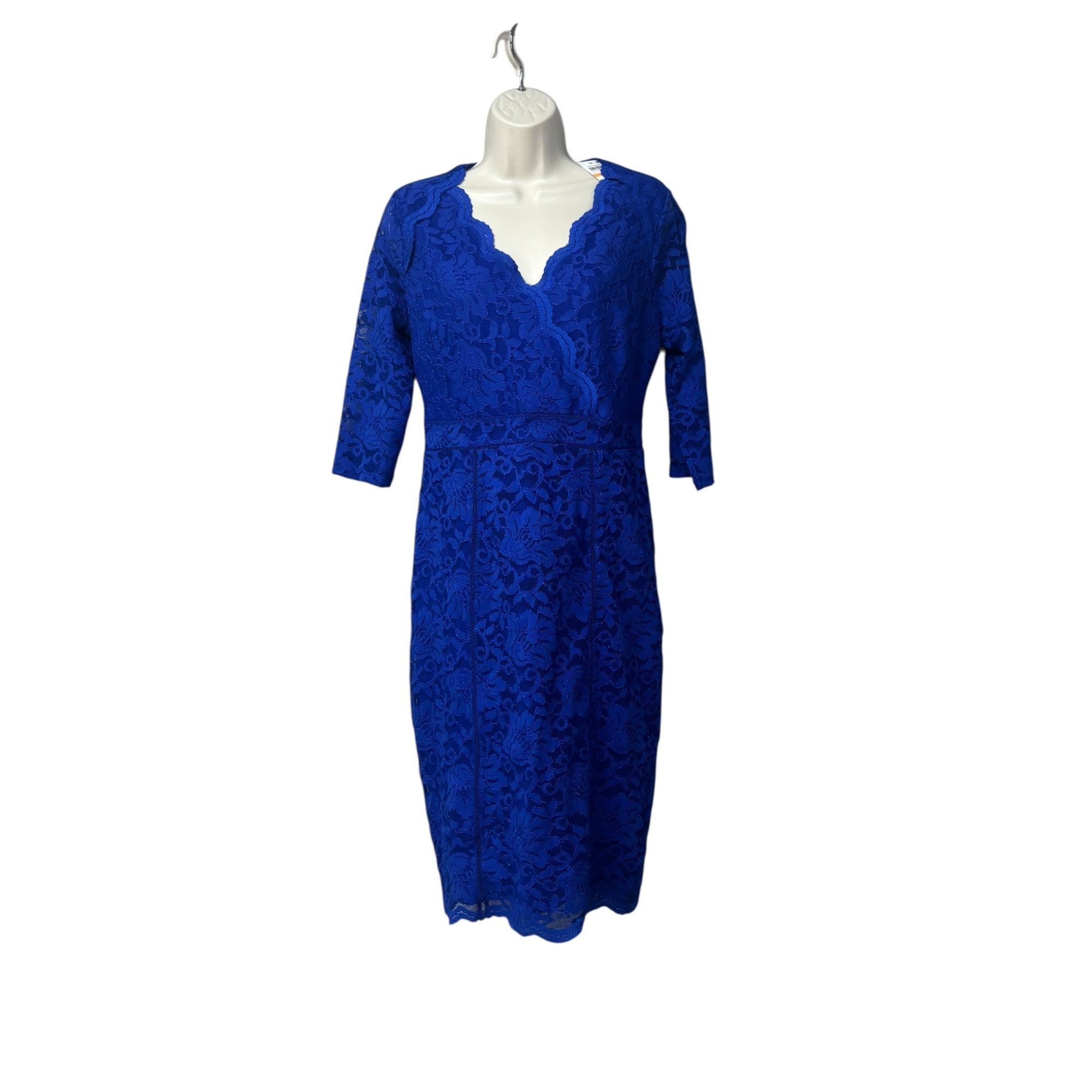 Other Thalia Sodi Lace Sheath Dress, Lazulite, Sz. S Size S / US 4 / IT 40 - 11 Thumbnail