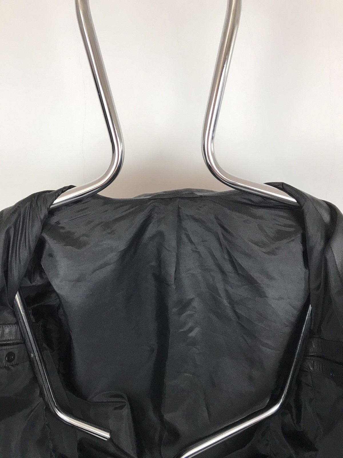 Vintage Men’s L/52,Real Leather Casual Black Dense Jacket,Bomber Size US L / EU 52-54 / 3 - 8 Thumbnail