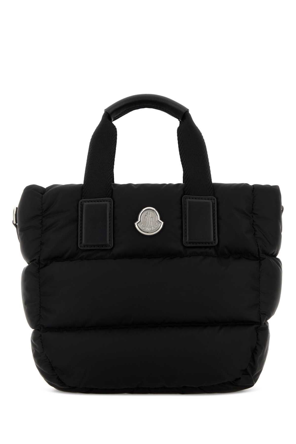 Moncler Black Fabric Mini Caradoc Handbag Size ONE SIZE - 1 Thumbnail