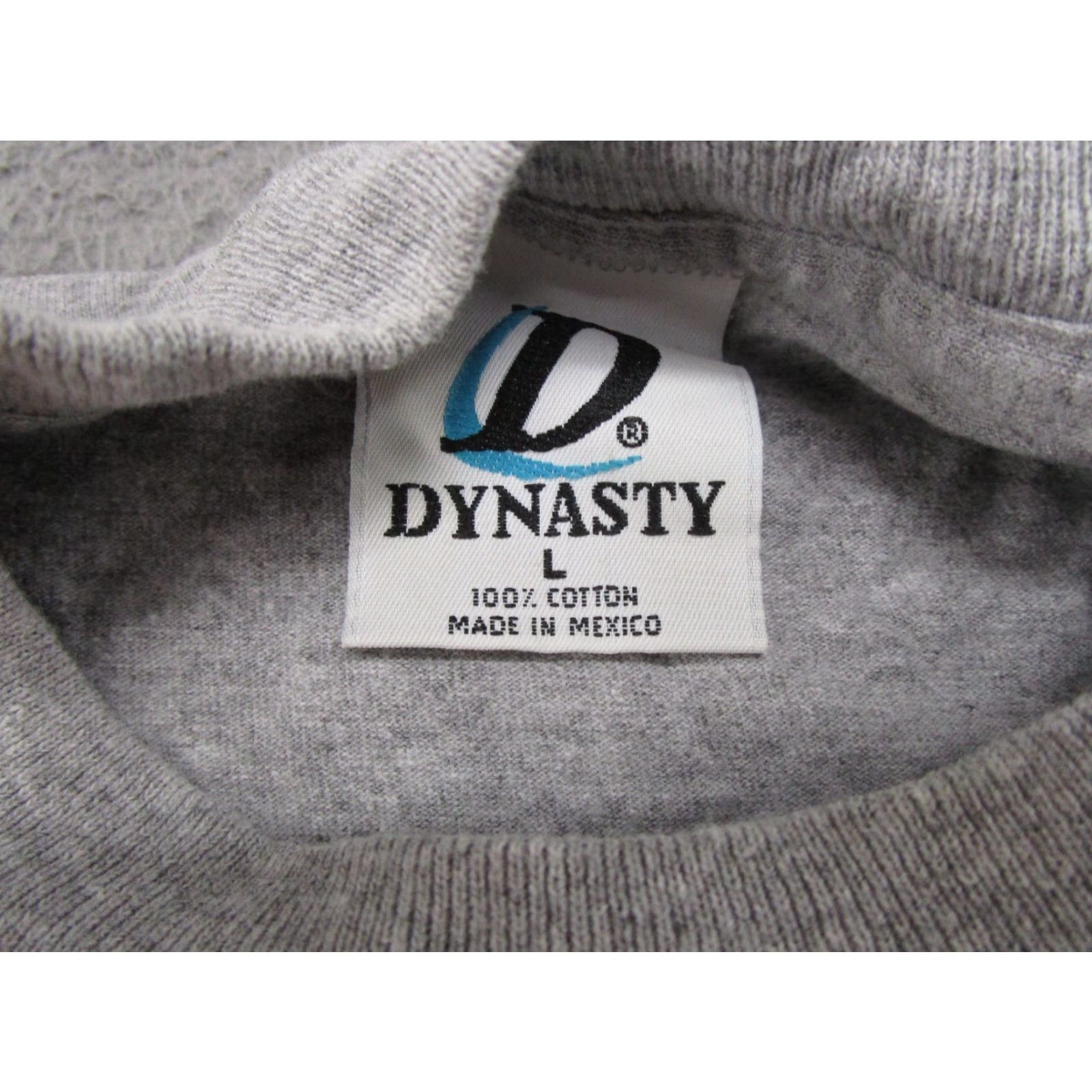 Vintage VINTAGE Dynasty Minnesota Vikings NFL T-Shirt MN Read 90s Gray Cotton Crew Neck Short Sleeve Men's L Size US L / EU 52-54 / 3 - 4 Thumbnail