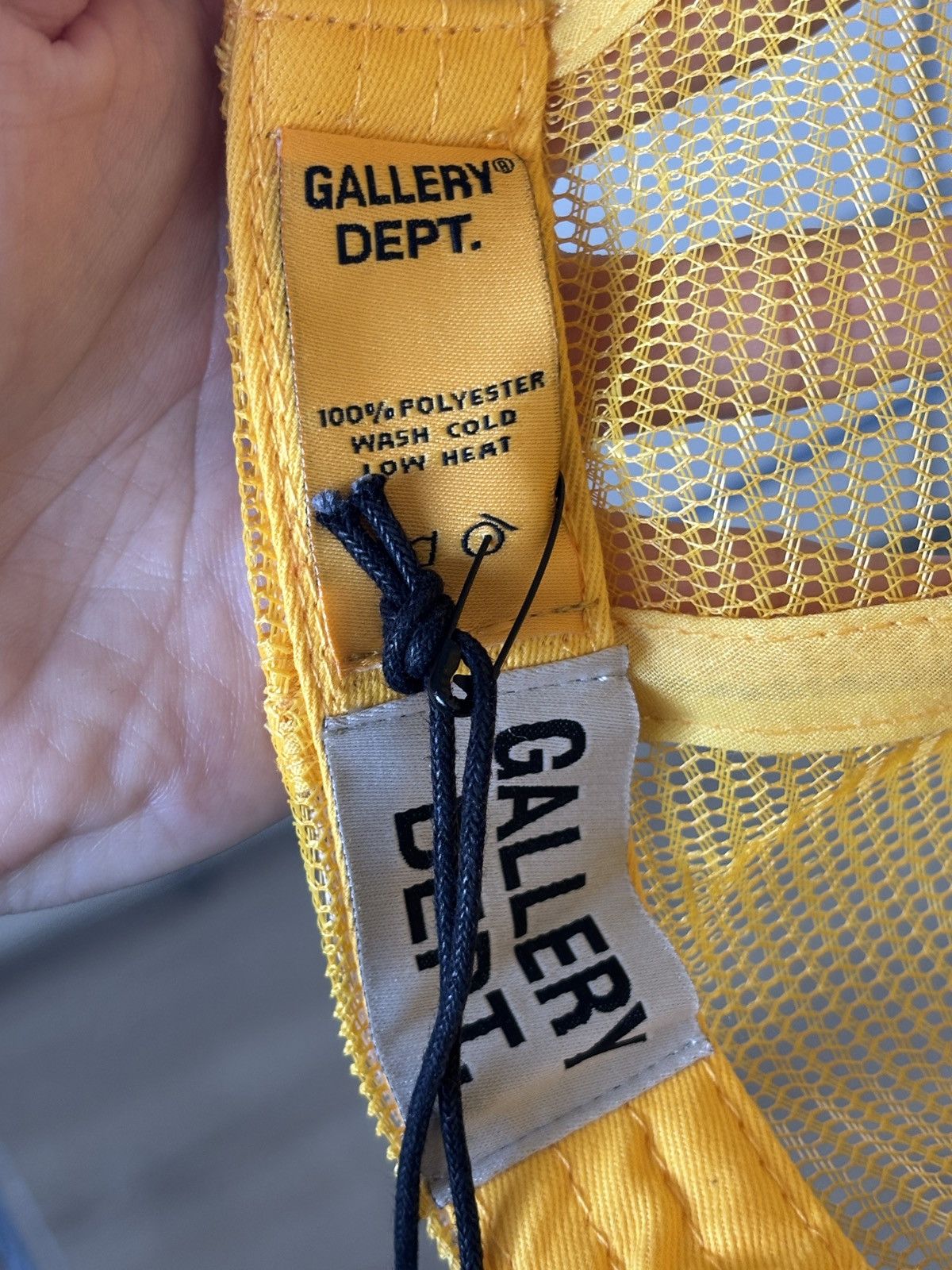 Gallery Dept. GALLERY DEPT | G PATCH LOGO MESH TRUCKER HAT LOGO Size ONE SIZE - 7 Thumbnail