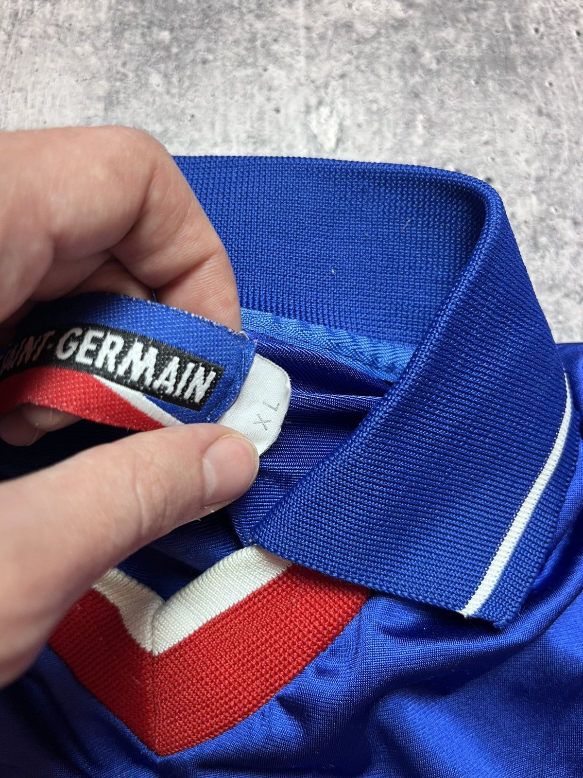 Vintage Vintage Paris Saint Germain PSG Merchandise Jersey Size XL Size US XL / EU 56 / 4 - 10 Thumbnail