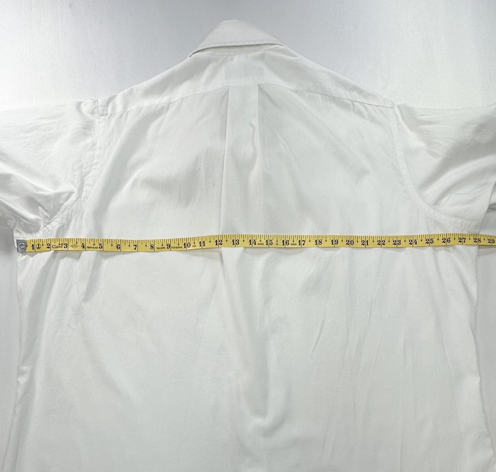 Other Tom James Executive Collection Oxford Button Up White Men XL Size US XL / EU 56 / 4 - 3 Thumbnail