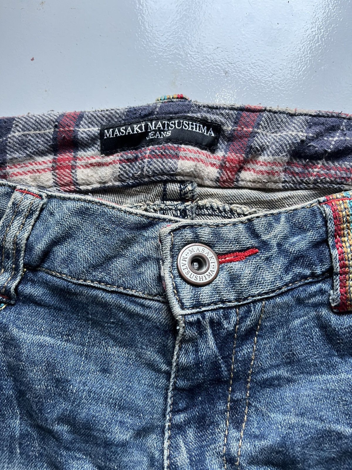 Masaki Matsushima 2000s MASAKI MATSUSHIMA jeans Size US 30 / EU 46 - 5 Thumbnail