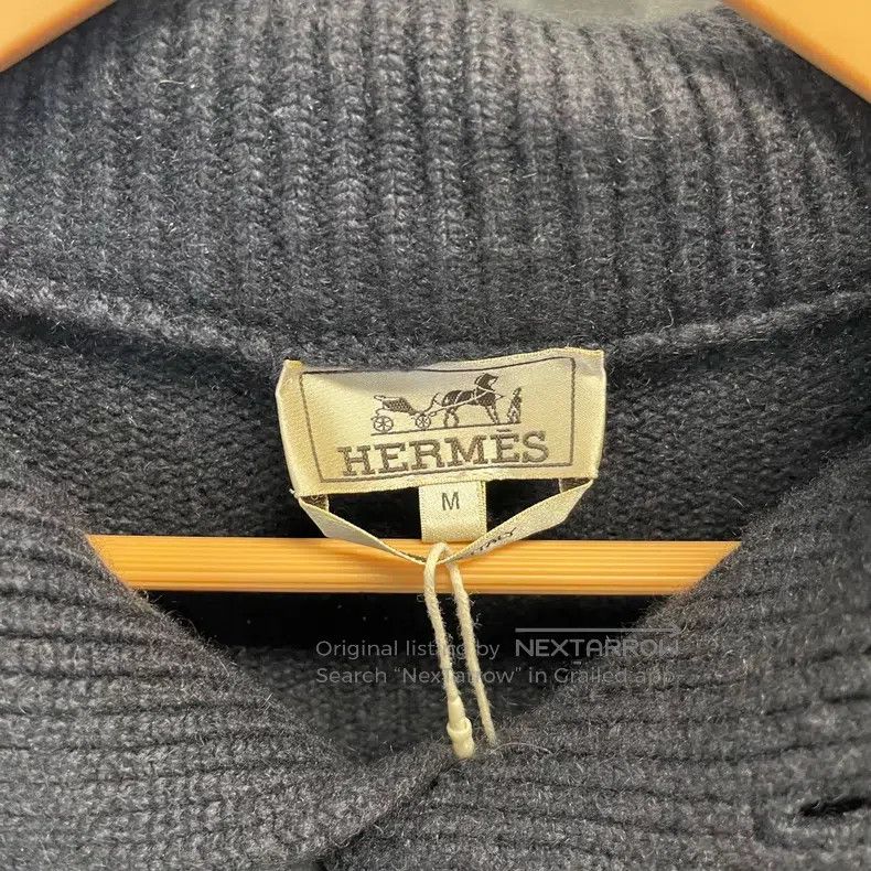 Hermes Hermes Classic Black Crewneck Knit Sweater Size US M / EU 48-50 / 2 - 5 Thumbnail