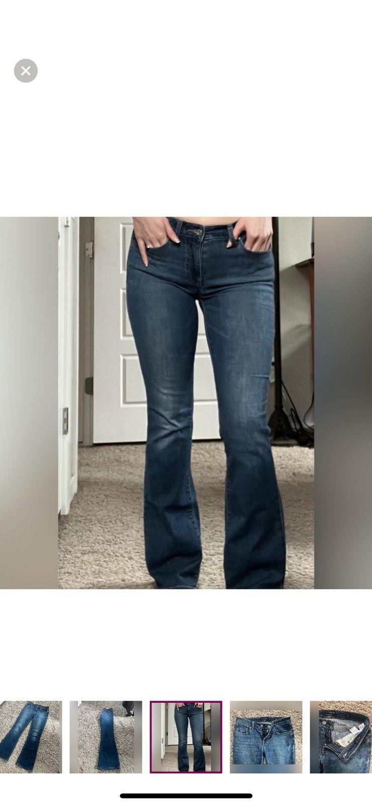 Lucky Brand Lucky Brand "Lolita" Low-Rise Bootcut jeans. Size 27/4. Size 27" / US 4 / IT 40 - 5 Thumbnail