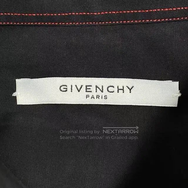 Givenchy Givenchy size 41 Contrast Leather Details Raglan Shirt Size US S / EU 44-46 / 1 - 4 Thumbnail