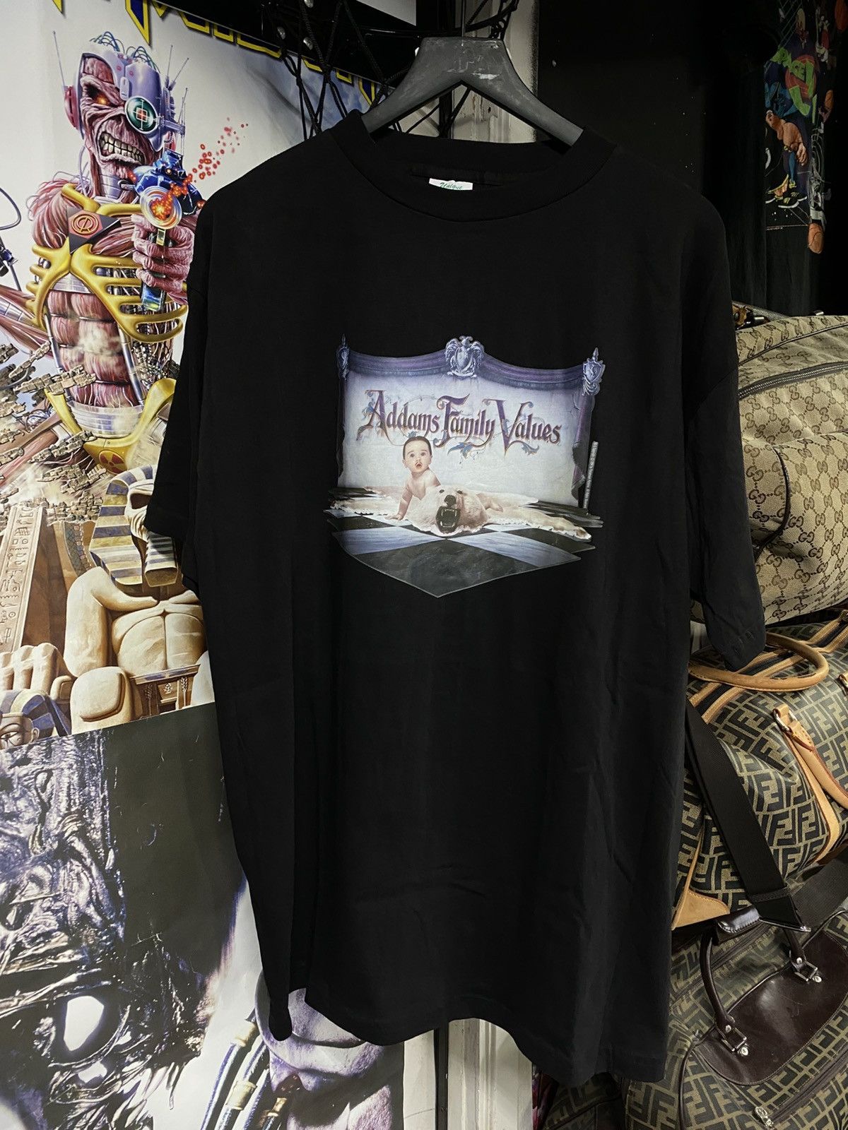 Vintage Vintage 90’s Addams Family Movie Shirt XLarge Size US XL / EU 56 / 4 - 2 Thumbnail