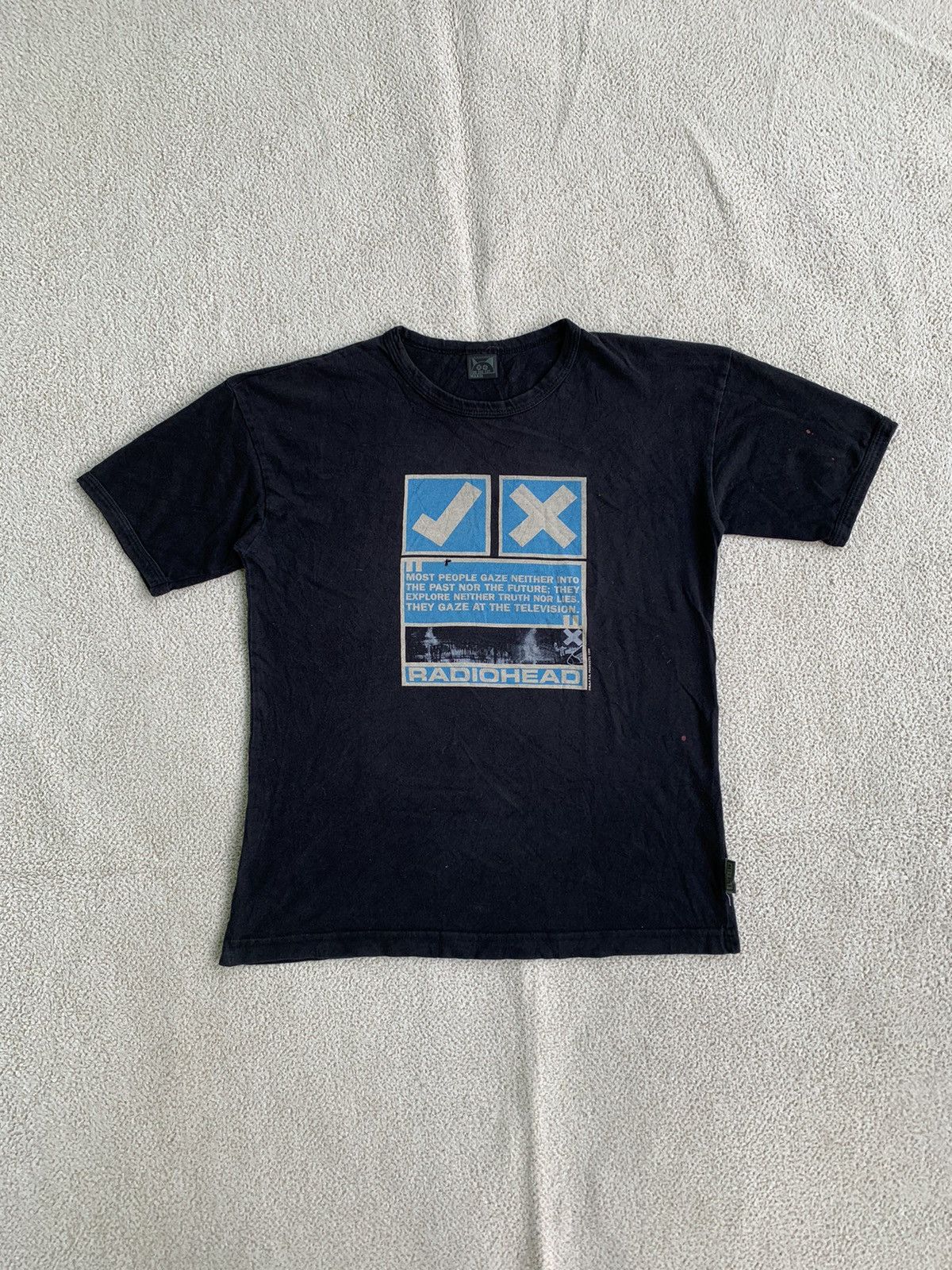 Band Tees 90s Radio Head W.A.S.T.E Tshirt Size US M / EU 48-50 / 2 - 1 Thumbnail