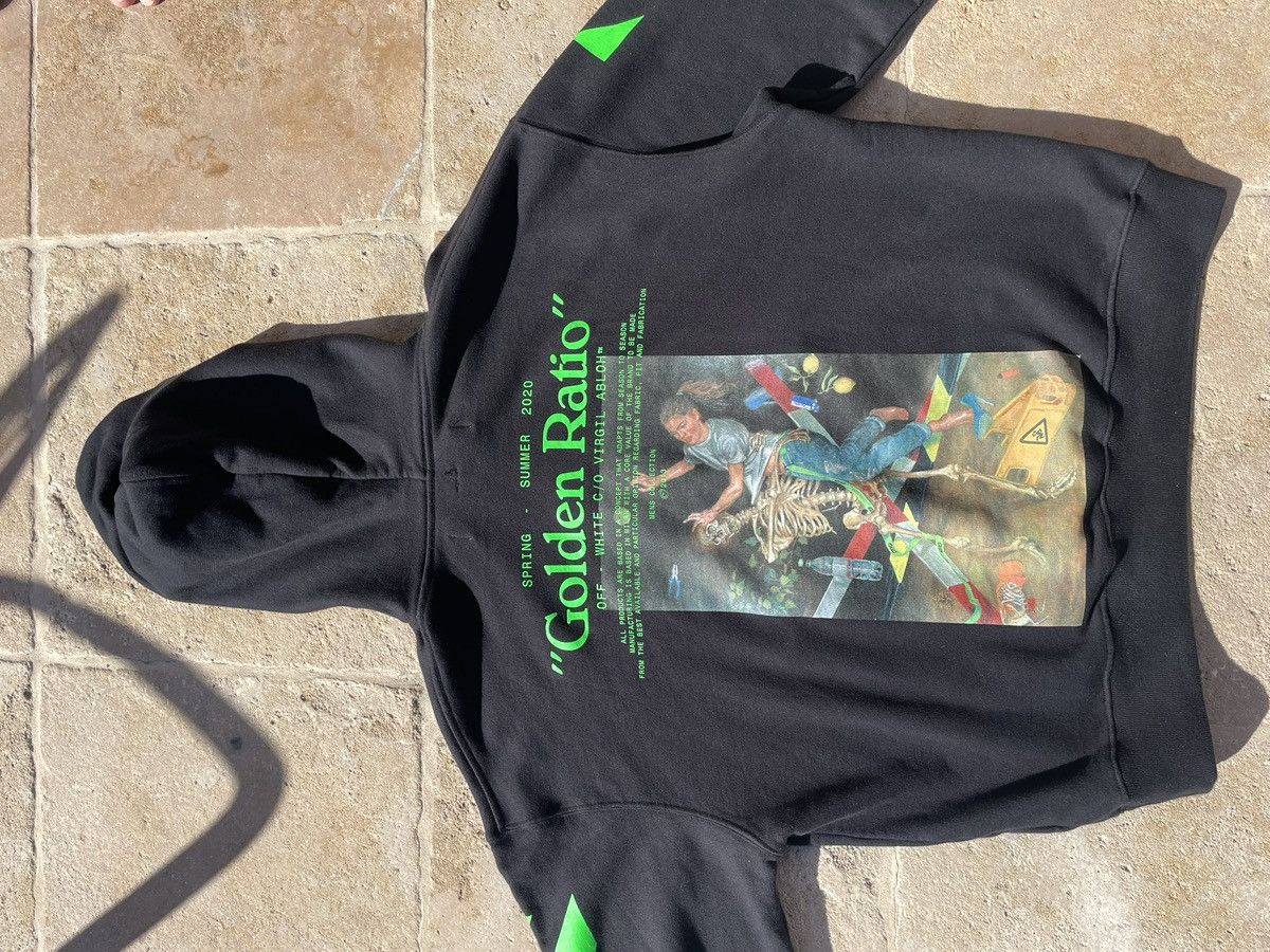 Off-White OFF WHITE GOLDEN RATIO HOODIE Size US M / EU 48-50 / 2 - 6 Thumbnail