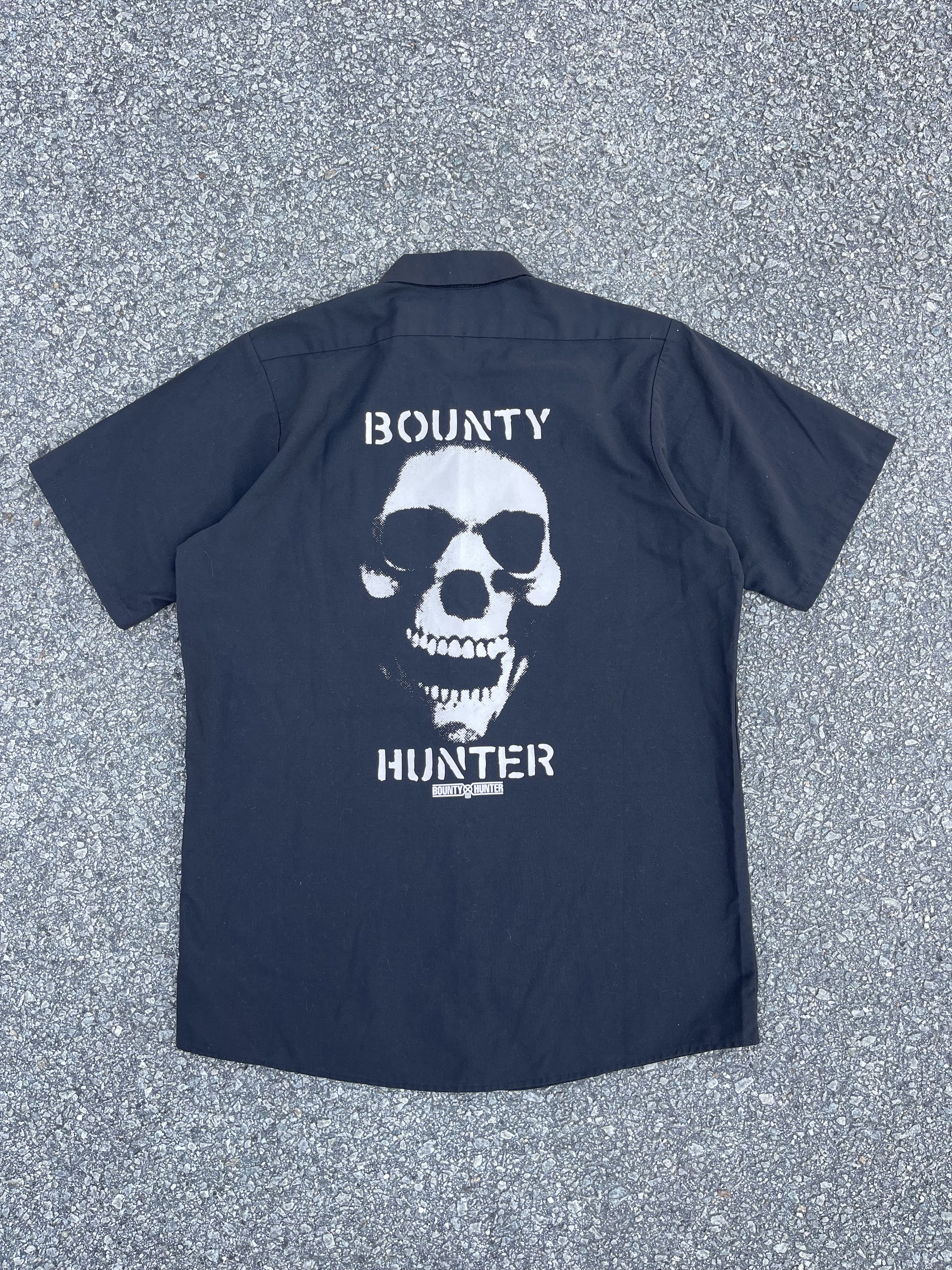 Bounty Hunter × Red Kap × Vintage Vtg Bounty Hunter x Red Kap Black Shirt Size US M / EU 48-50 / 2 - 2 Thumbnail