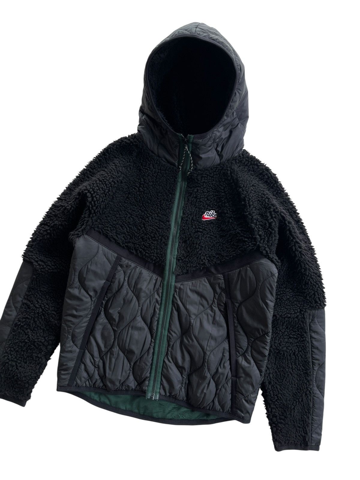 Nike Nike BOA Fleece Quilted Shell Hooded Jacket Size US M / EU 48-50 / 2 - 5 Thumbnail