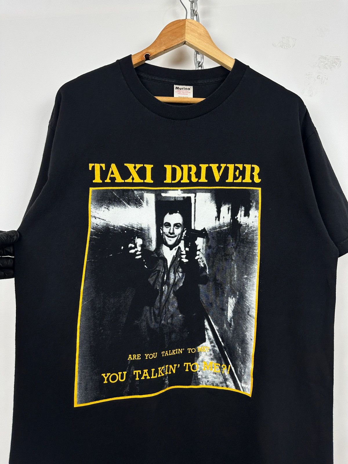 Vintage Vintage Taxi Driver Robert De Niro Promo Movie T-Shirt Size US L / EU 52-54 / 3 - 12 Thumbnail