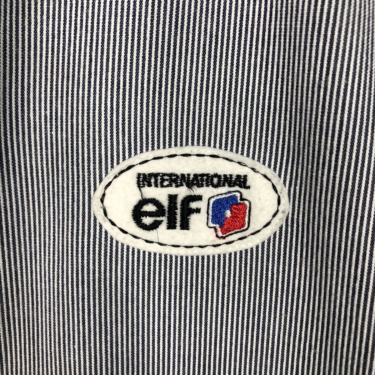 Japanese Brand Elf Racing Striped Full-Zip Jacket – Moto Streetwear Utility Size US M / EU 48-50 / 2 - 19 Thumbnail