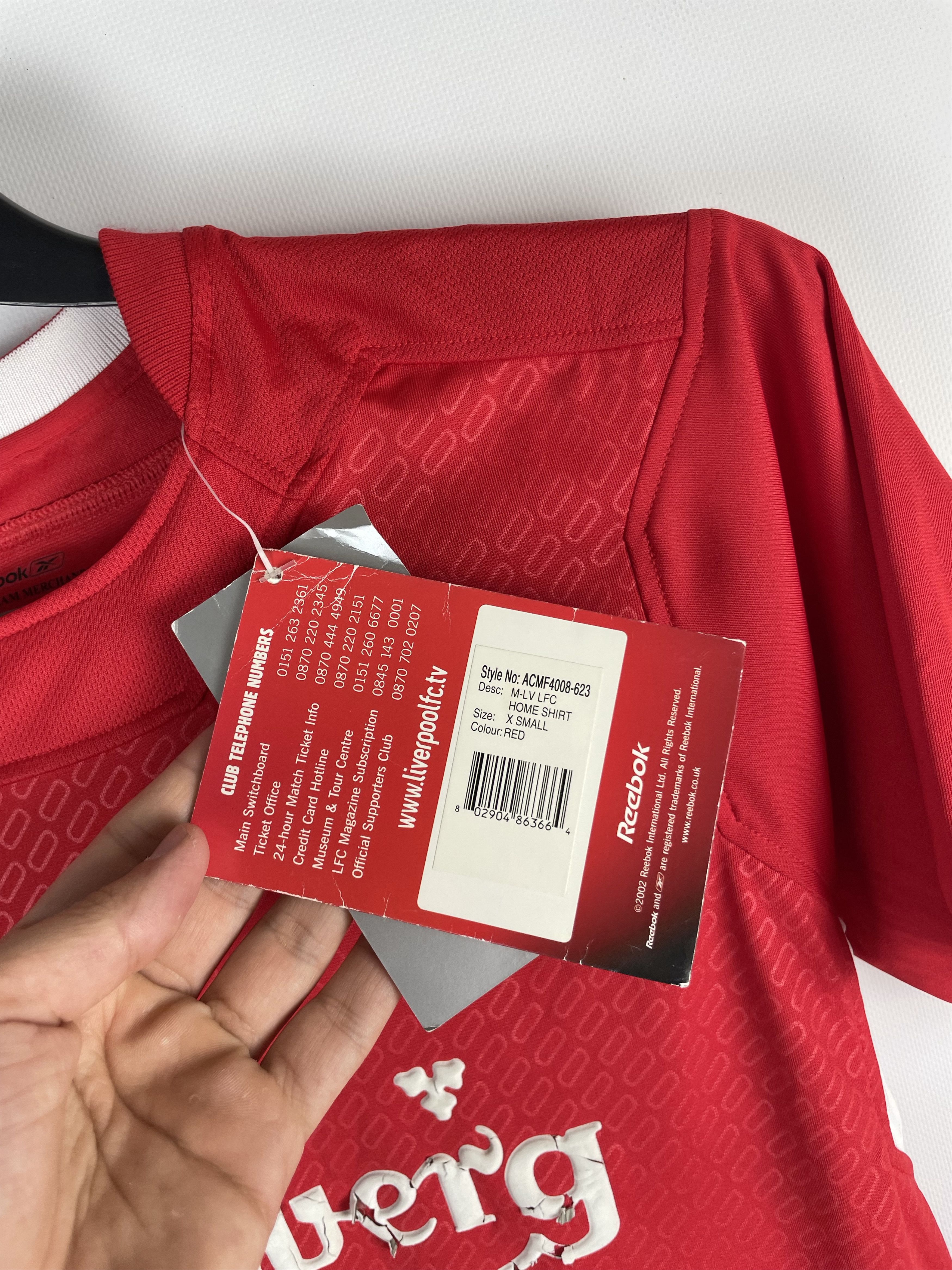 Reebok Liverpool Reebok soccer jersey carlsberg vintage Size US S / EU 44-46 / 1 - 8 Thumbnail