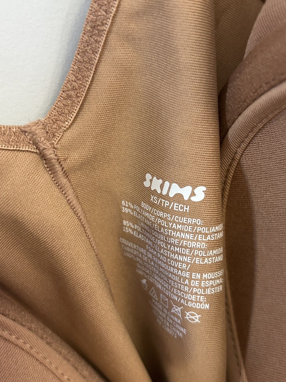 SKIMS Skims Body Molded Underwire Bodysuit Sienna XS NWT Size XS / US 0-2 / IT 36-38 - 3 Thumbnail