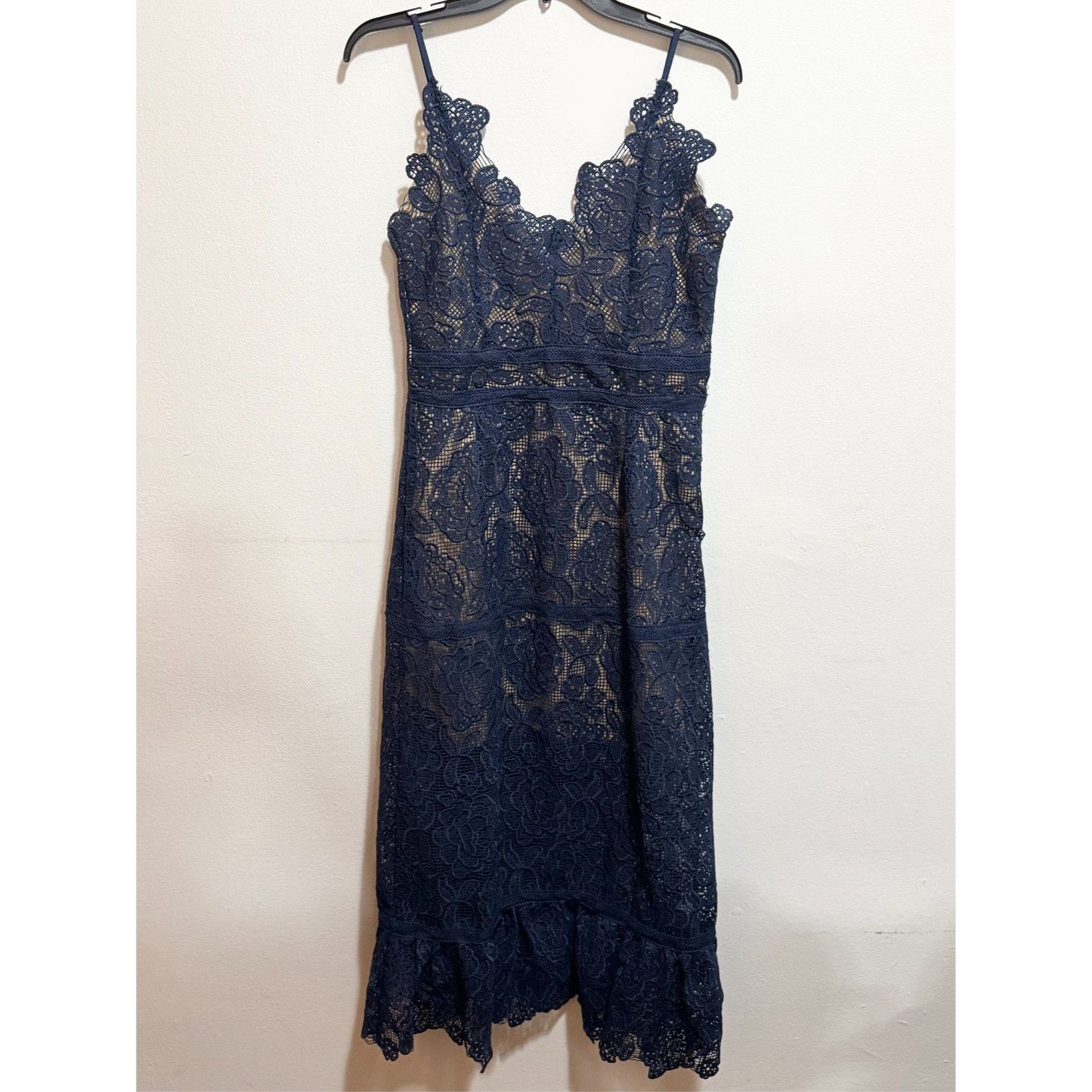 Other Foxiedox lace Midi Dress Navy Blue Size M Size M / US 6-8 / IT 42-44 - 4 Thumbnail