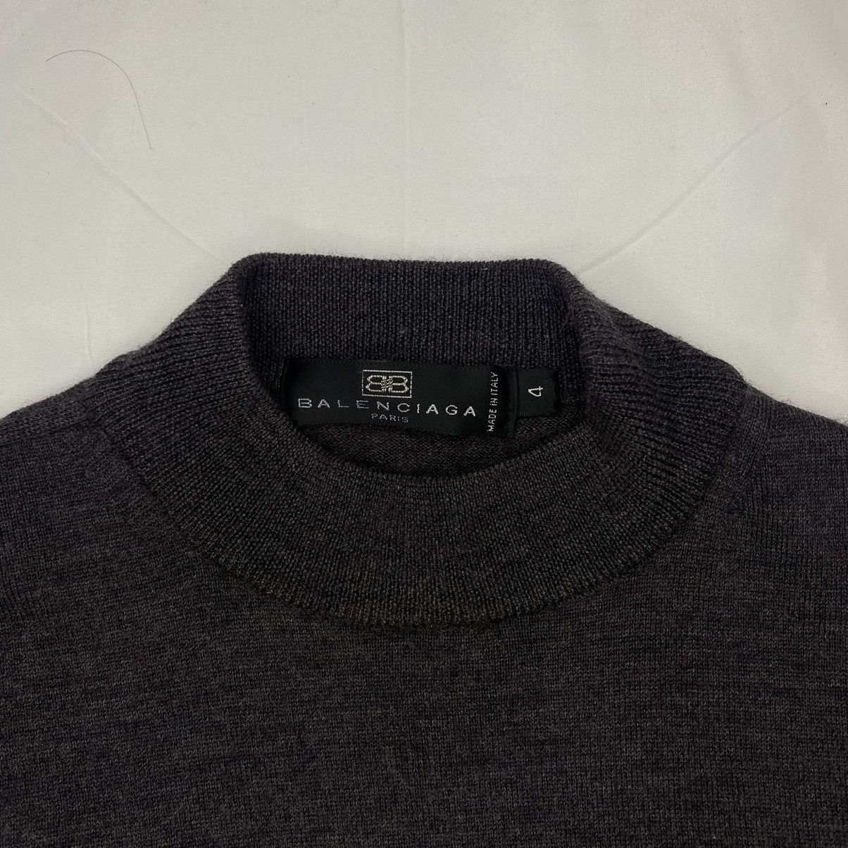 Balenciaga Balenciaga Wool Sweater Size L / US 10 / IT 46 - 5 Thumbnail
