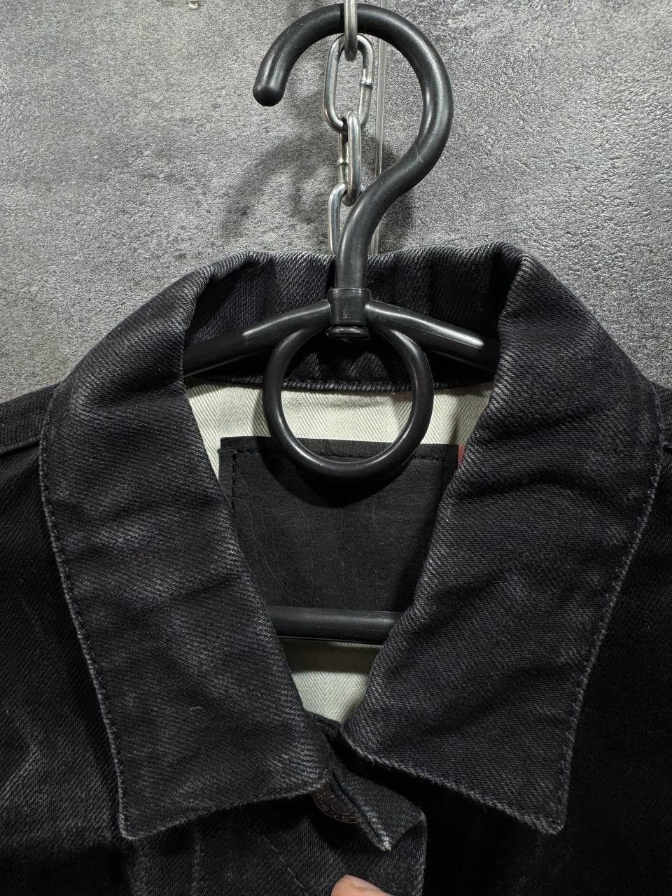 Acne Studios Acne Studios Bla Konst Lamp Black Denim Jacket Size S / US 4 / IT 40 - 7 Thumbnail