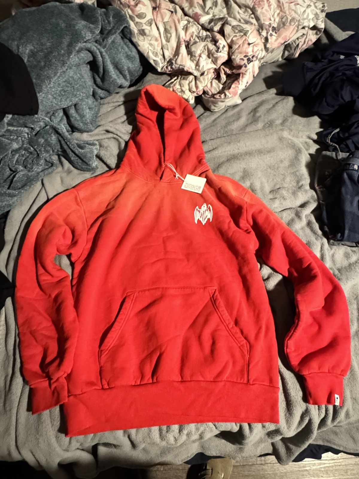 Warren lotas hoodie - Red