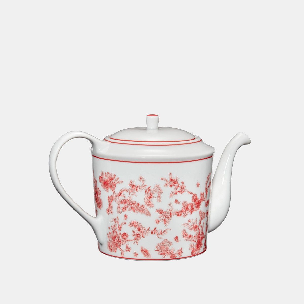 o1bcso1str0225 Size:OS/ Teapotr in Red Toile