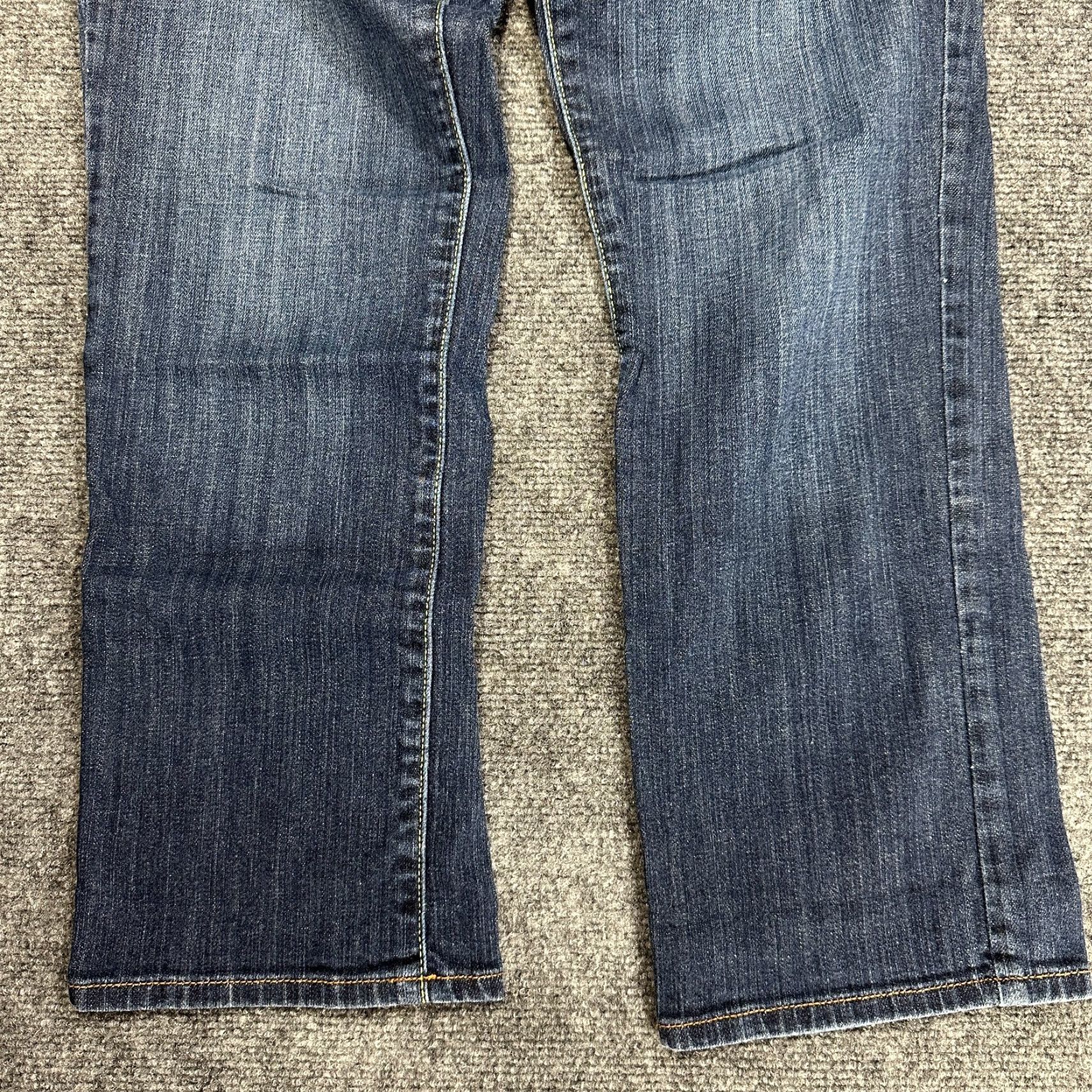 Lucky Brand Lucky Brand Jeans Cropped Womens 4 Medium Wash Cotton Blend Stretch 5-Pocket Denim Pocket Logo Size 27" / US 4 / IT 40 - 2 Thumbnail