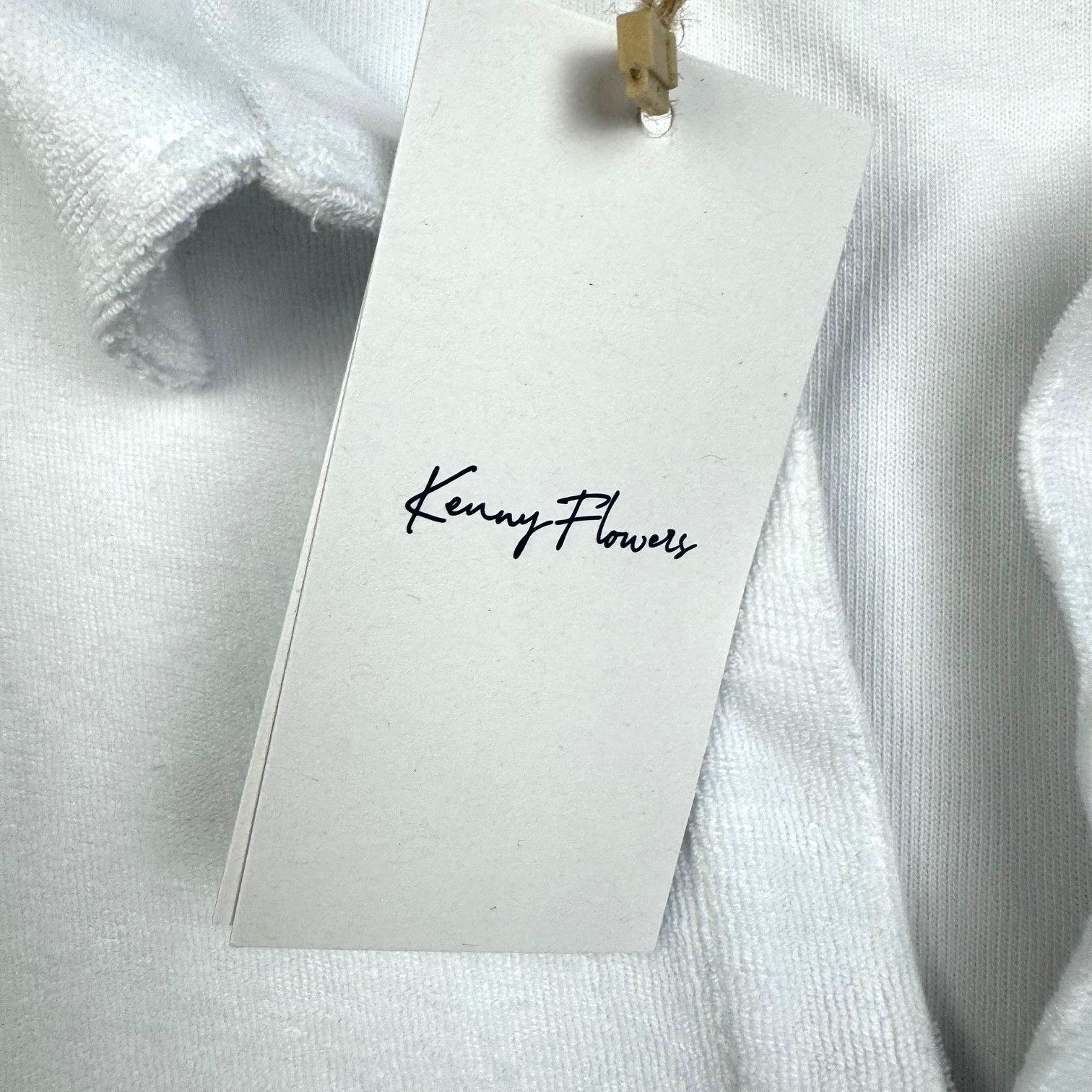 Kenny Flowers NEW Kenny Flowers Men's Terry Cloth Pocket Polo Shirt White Size US XXL / EU 58 / 5 - 5 Thumbnail