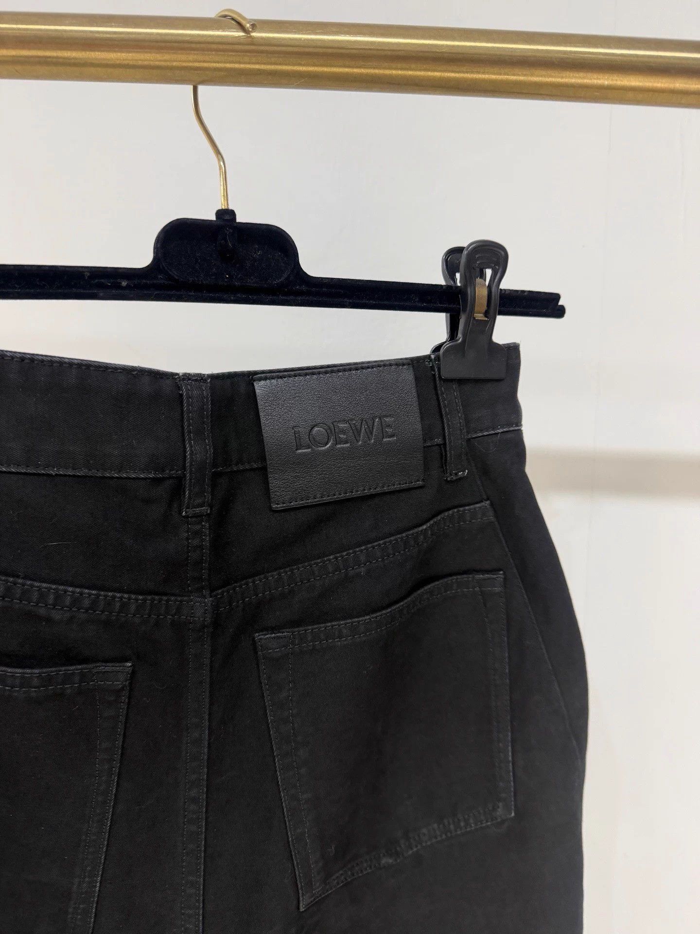 Loewe Loewe 25 Yang Mi scimitar jeans 34 Mint Size 24" / US 00 / IT 34 - 4 Thumbnail