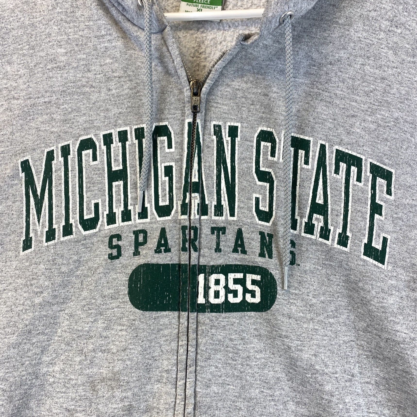 Champion Champion Michigan State Hoodie Adult XL Gray Pullover Sweatshirt / 63-24 Size US XL / EU 56 / 4 - 4 Thumbnail