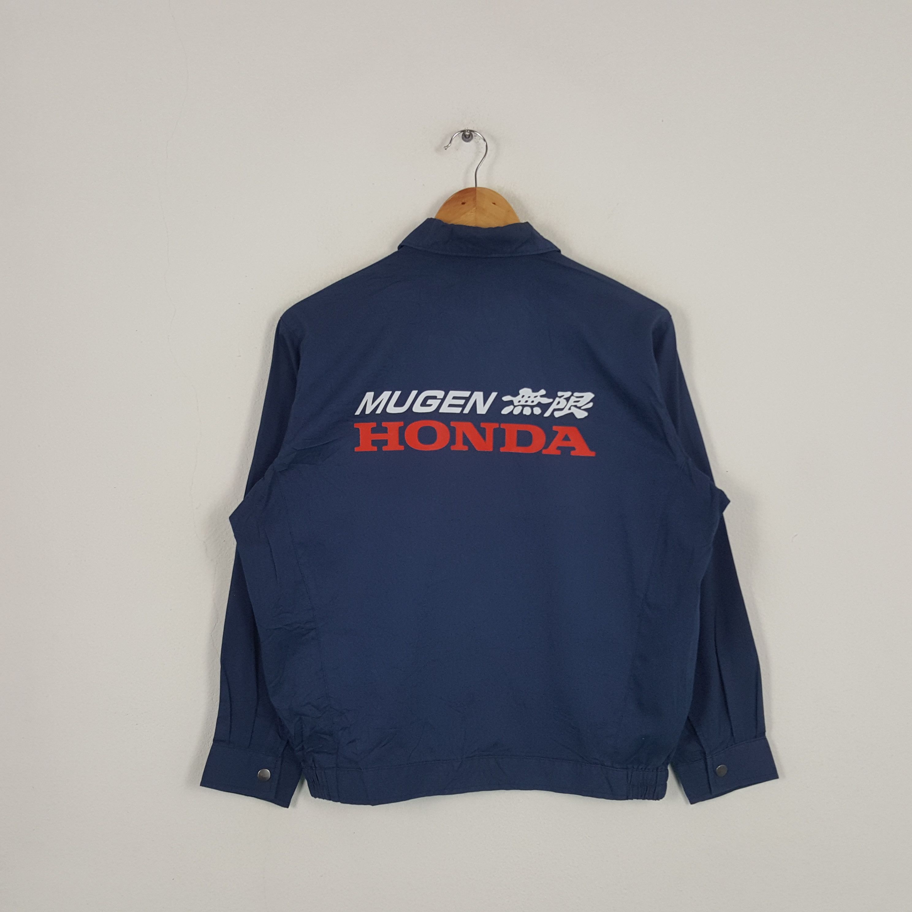 Honda × Japanese Brand × Vintage Vintage Mugen Honda Japanese Racing Team Custom Art Jacket Size US L / EU 52-54 / 3 - 1 Thumbnail