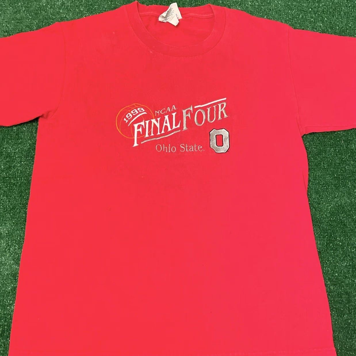 Vintage VINTAGE 90s Ohio State Final Four NCAA Basketball Shirt Mens M Red Lee Sport Embroidery Size US M / EU 48-50 / 2 - 3 Thumbnail