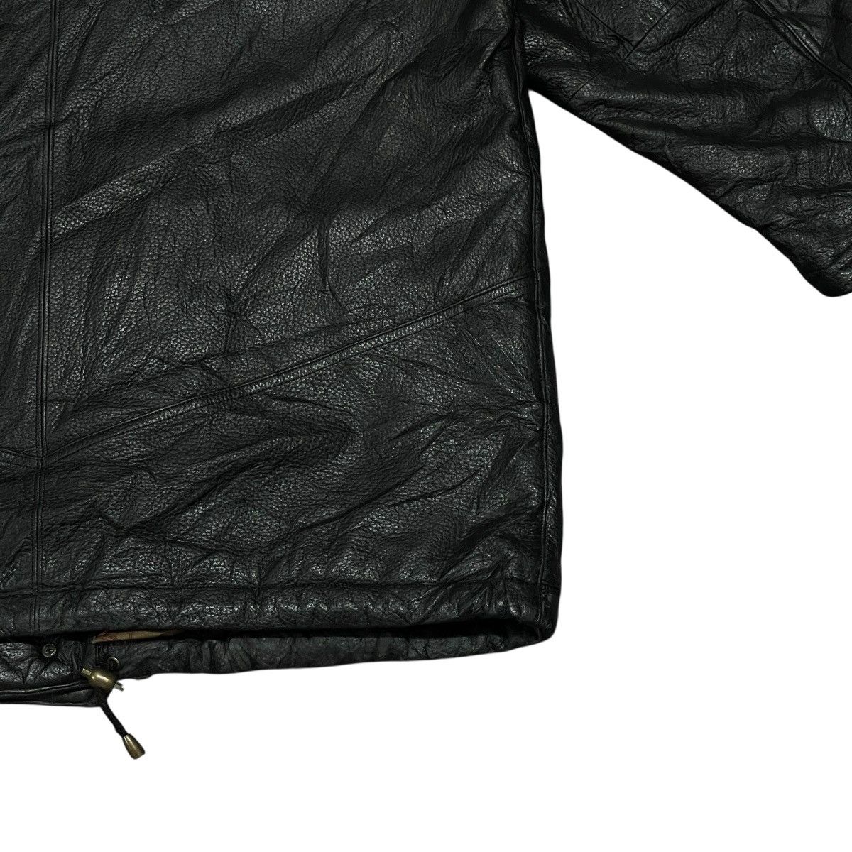 Lanvin Vintage Lanvin Paris Button Up Sheepskin Leather Jacket Size US XL / EU 56 / 4 - 14 Thumbnail