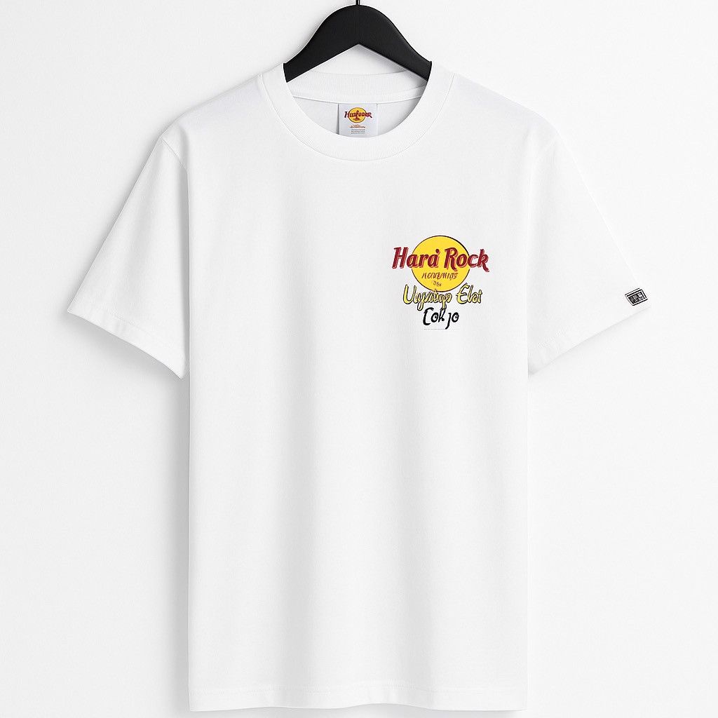 Hard Rock Cafe Vintage Hard Rock Cafe Ueno-Eki Tokyo Heavy Tee White 90s Size US L / EU 52-54 / 3 - 2 Thumbnail