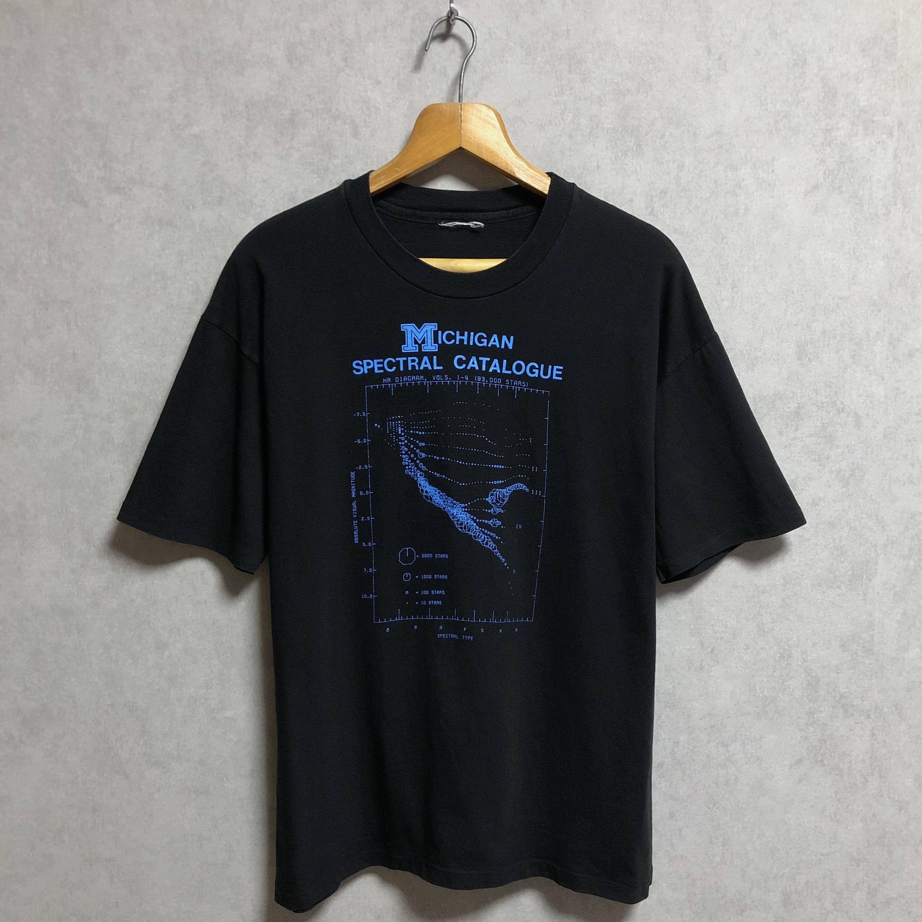 Arts & Science Vintage Michigan Spectral Catalog HD Stars 90s Tee Size US XL / EU 56 / 4 - 1 Thumbnail