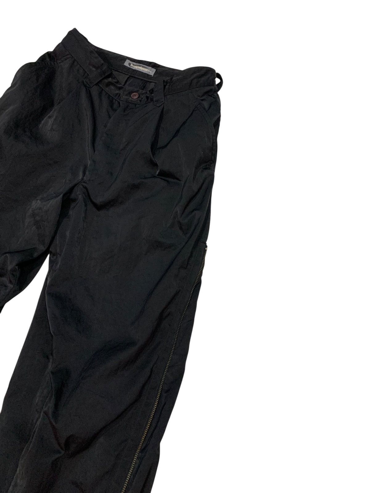 Issey Miyake 🔥Rare Vtg Issey Miyake Men Nylon Parachute Sided Zipper Pant Size US 29 - 5 Thumbnail