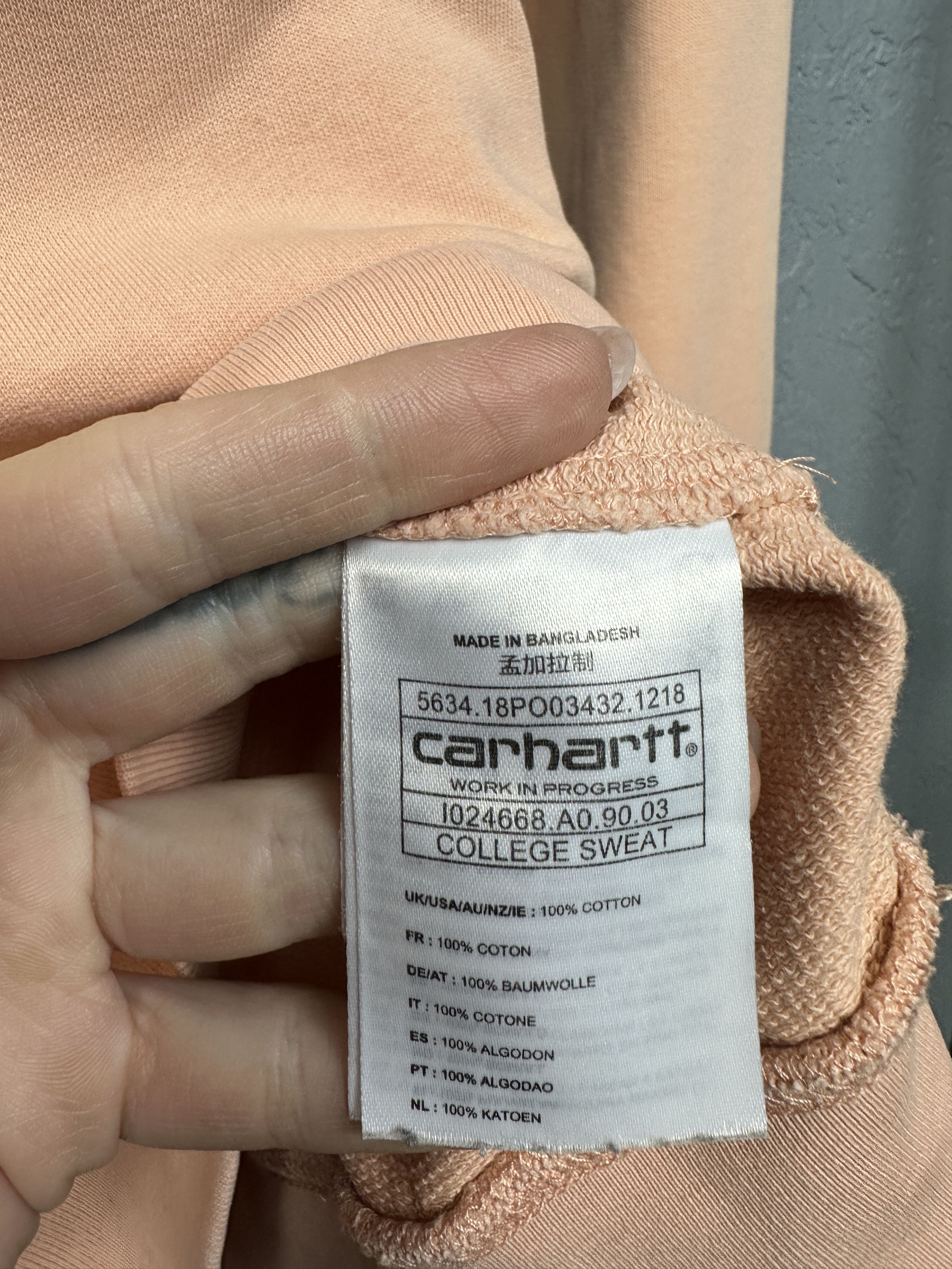 Carhartt Wip Carhartt WIP College Mens Crew Neck Sweatshirt Size US M / EU 48-50 / 2 - 5 Thumbnail