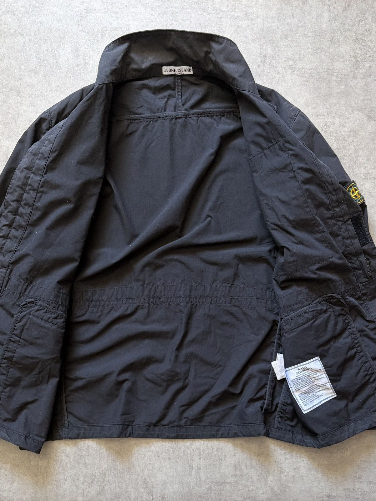 Stone Island SS04 “Rasso Gommatto” Nylon Metal Jacket Size US XL / EU 56 / 4 - 3 Thumbnail