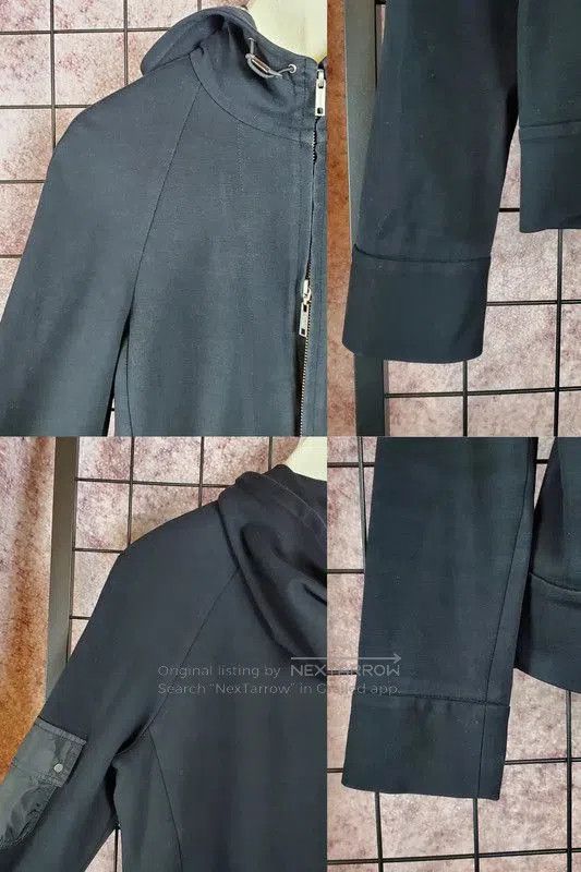 Burberry Burberry Black Cotton Blend Logo Cardigan. Size US S / EU 44-46 / 1 - 6 Thumbnail