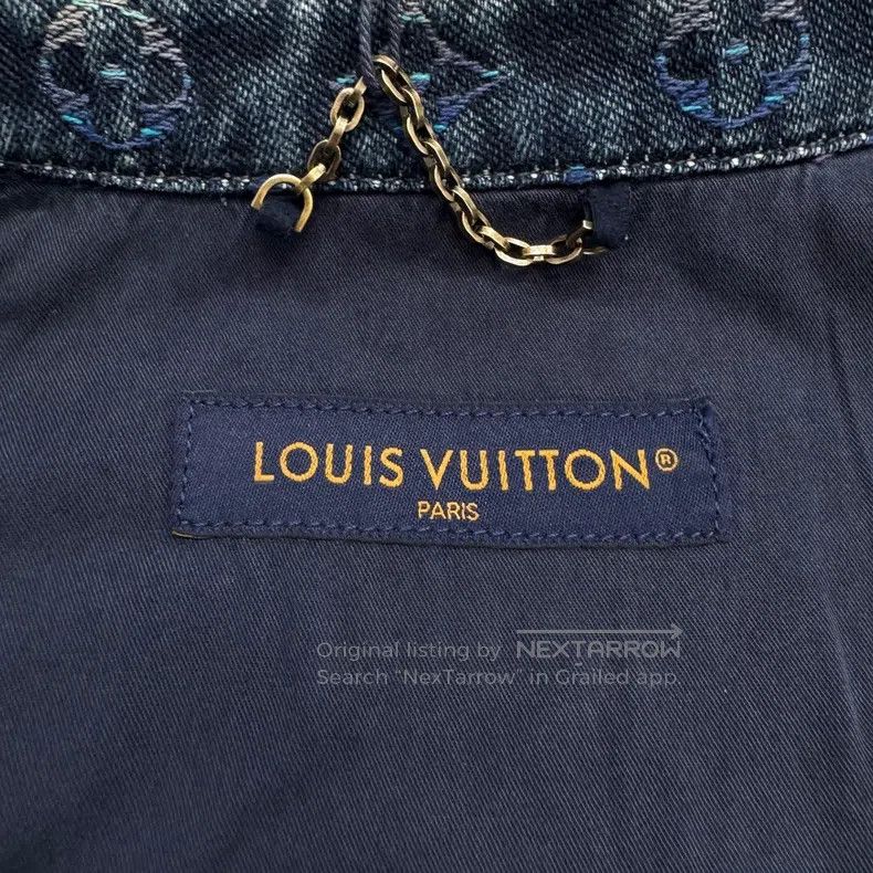 Louis Vuitton Louis Vuitton Gradient aged denim short sleeves shirt Size US L / EU 52-54 / 3 - 2 Thumbnail