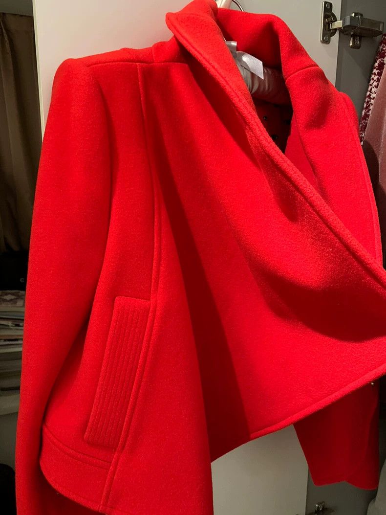 Kenzo KENZO Little Fragrance wool jacket short coat coat red Size XS / US 0-2 / IT 36-38 - 3 Thumbnail