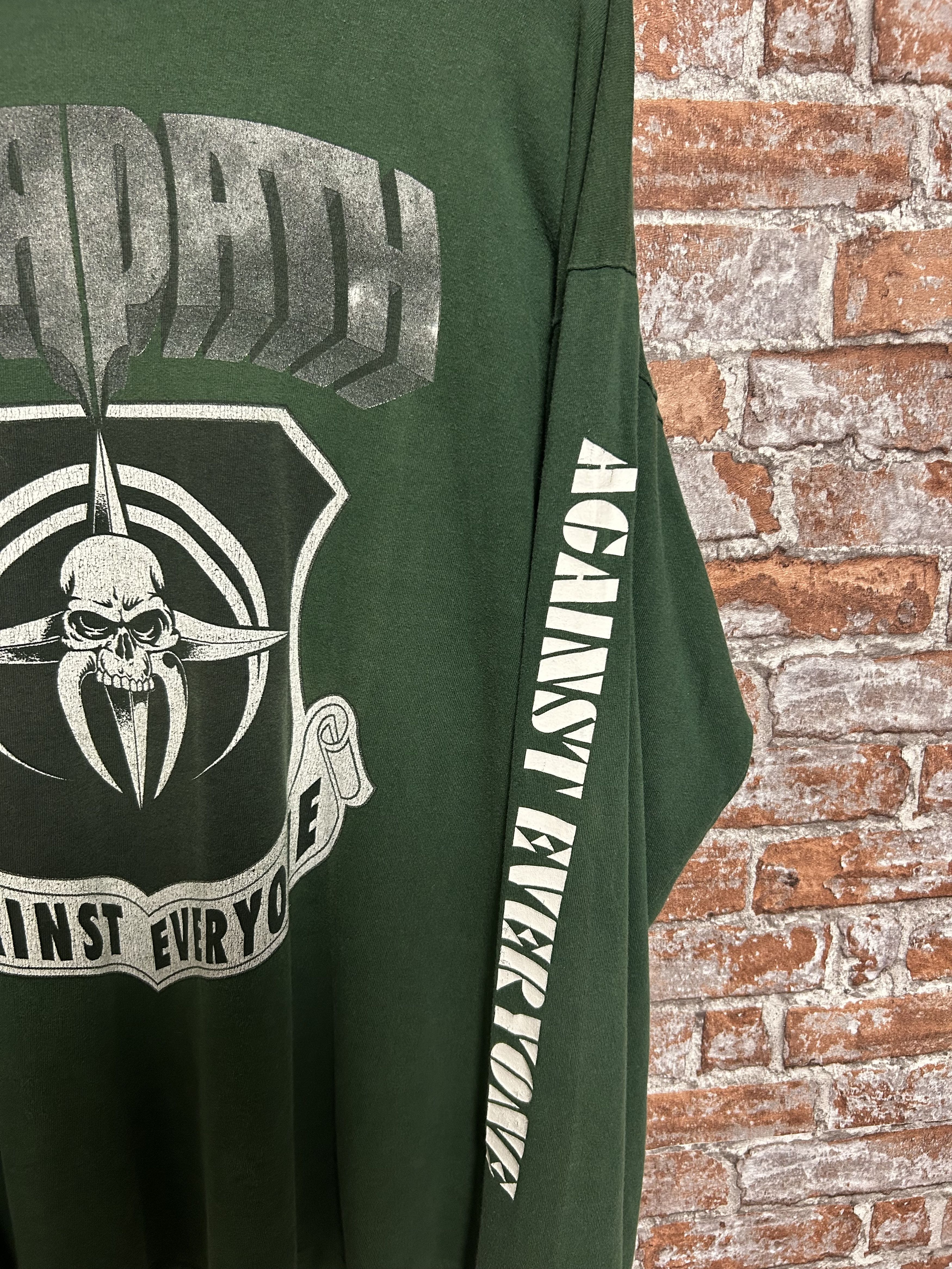 Band Tees Vintage 1994 Warpath Tour Rock Band Long Sleeve Shirt Size US XL / EU 56 / 4 - 8 Thumbnail