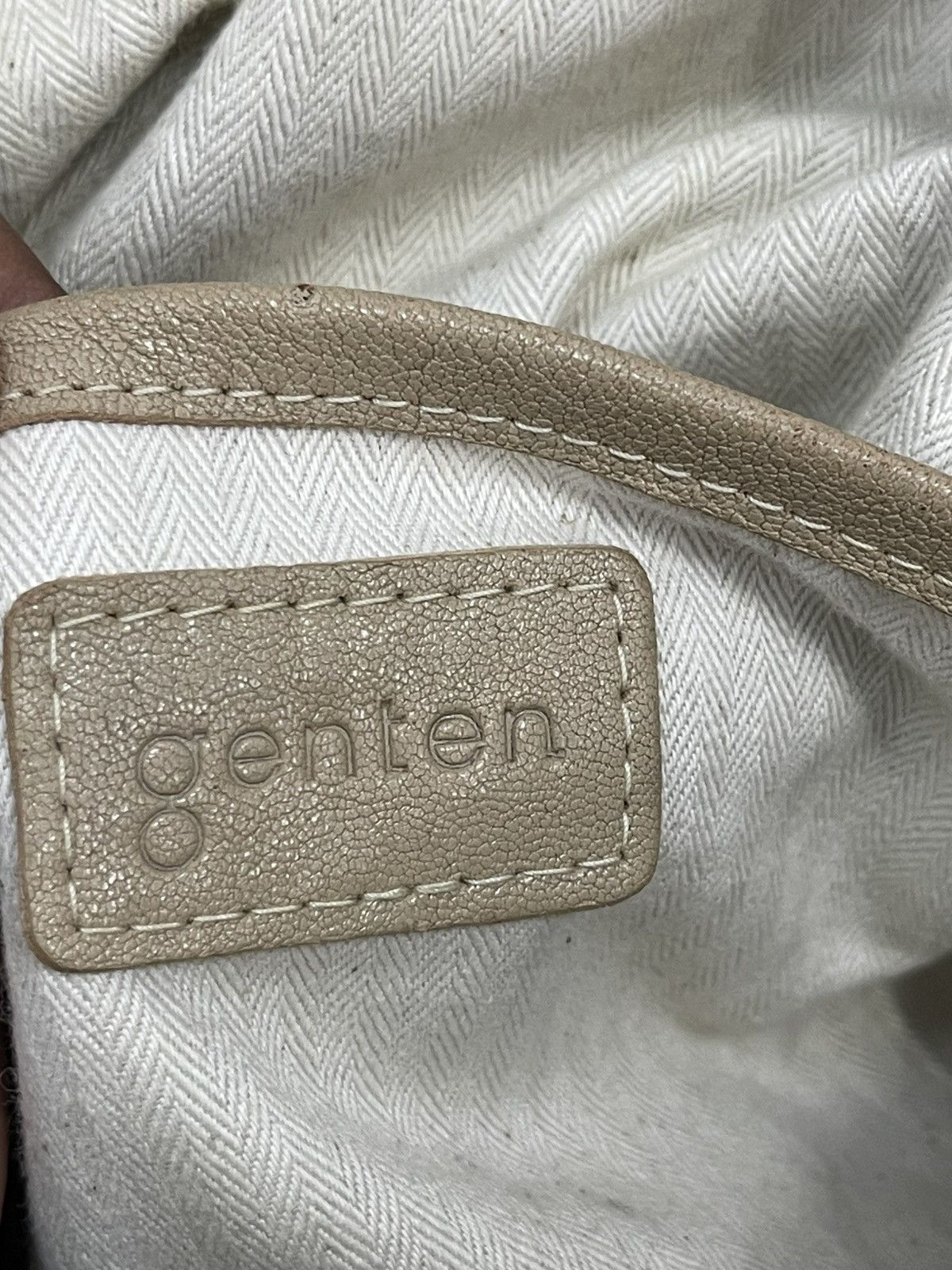 Genuine Leather Full Leather Patina Genten Japan Hand Bag 1🟩8 Size ONE SIZE - 22 Thumbnail