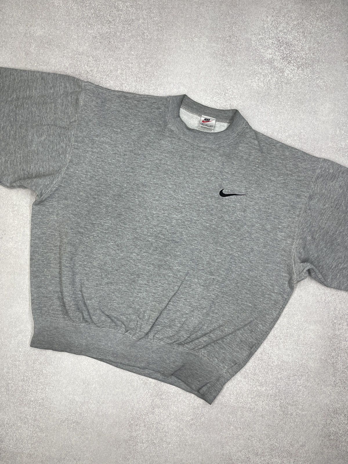 Nike Rare Vintage Nike Basic Sweatshirt Grey Drill ACG TECH Size US M / EU 48-50 / 2 - 4 Thumbnail
