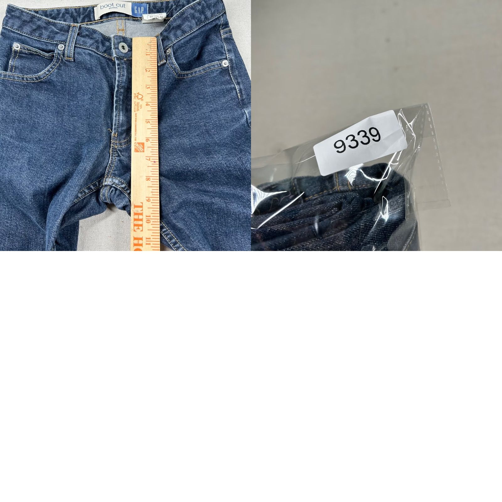 Gap VINTAGE Gap Jeans Womens 2 Regular Bootcut Denim Dark Wash 90s Y2K Stretch Blue Pants Womens Jeans Bootcut 5-Pocket Design Womens Mens? Size 26" / US 2 / IT 38 - 8 Thumbnail