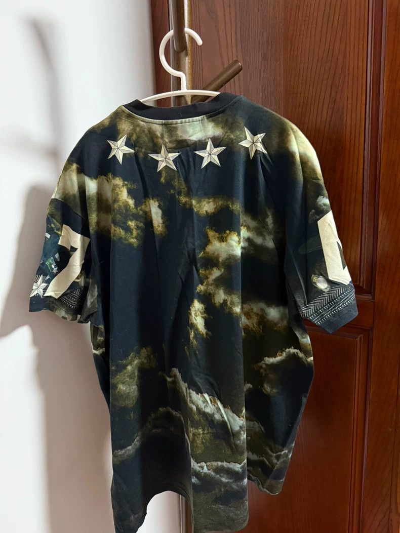 Givenchy Givenchy Green airplane short-sleeved T-shirt, size OSXXS Size US XXS / EU 40 - 2 Thumbnail