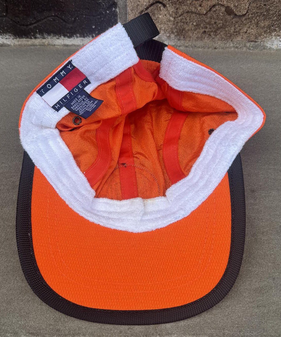 Tommy Hilfiger Vintage Tommy Hilfiger Aquatic Sport Gear Orange Hat Size ONE SIZE - 3 Thumbnail