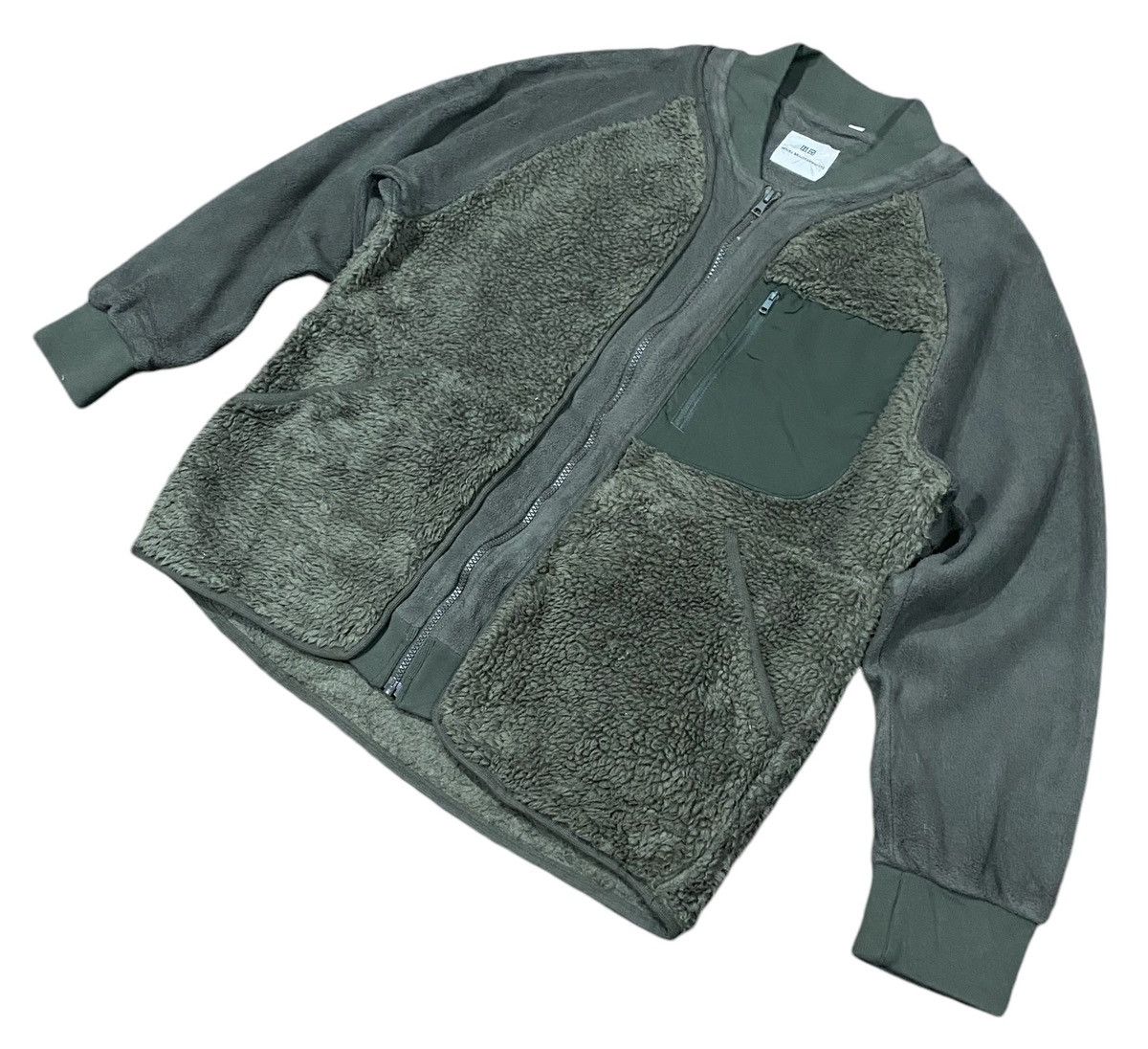 Uniqlo × White Mountaineering WHITE MOUNTAINEERING x UNIQLO Deep Pile Fleece Jacket Size US M / EU 48-50 / 2 - 3 Thumbnail