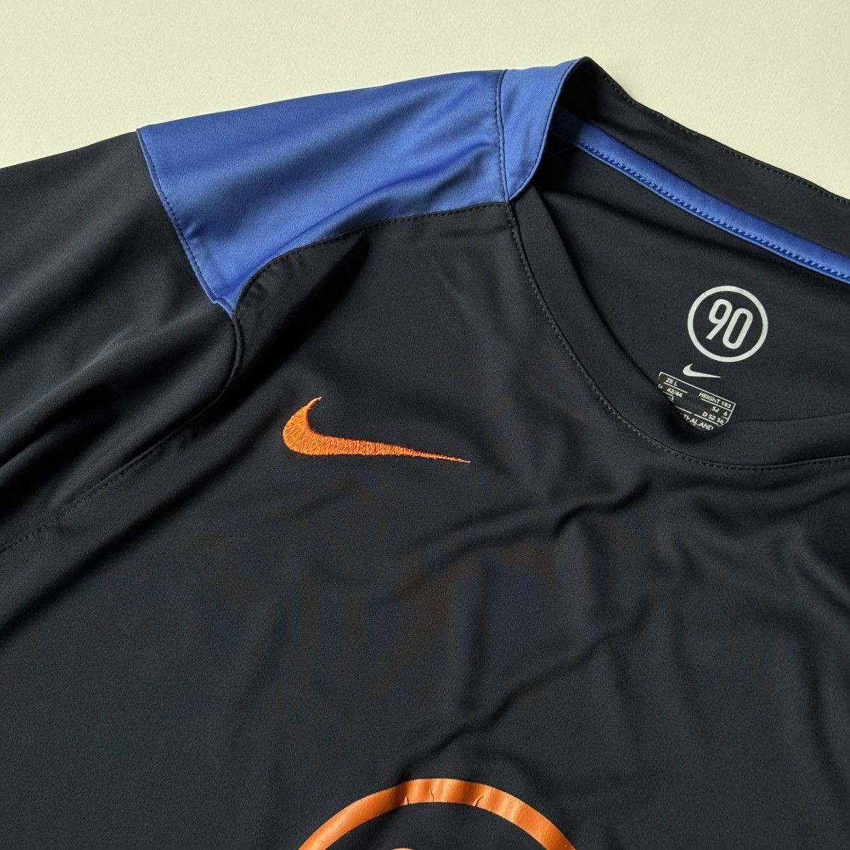 Nike Nike Total 90 Vintage Soccer Jersey Blokecore Ronaldinho y2k Size US L / EU 52-54 / 3 - 8 Thumbnail