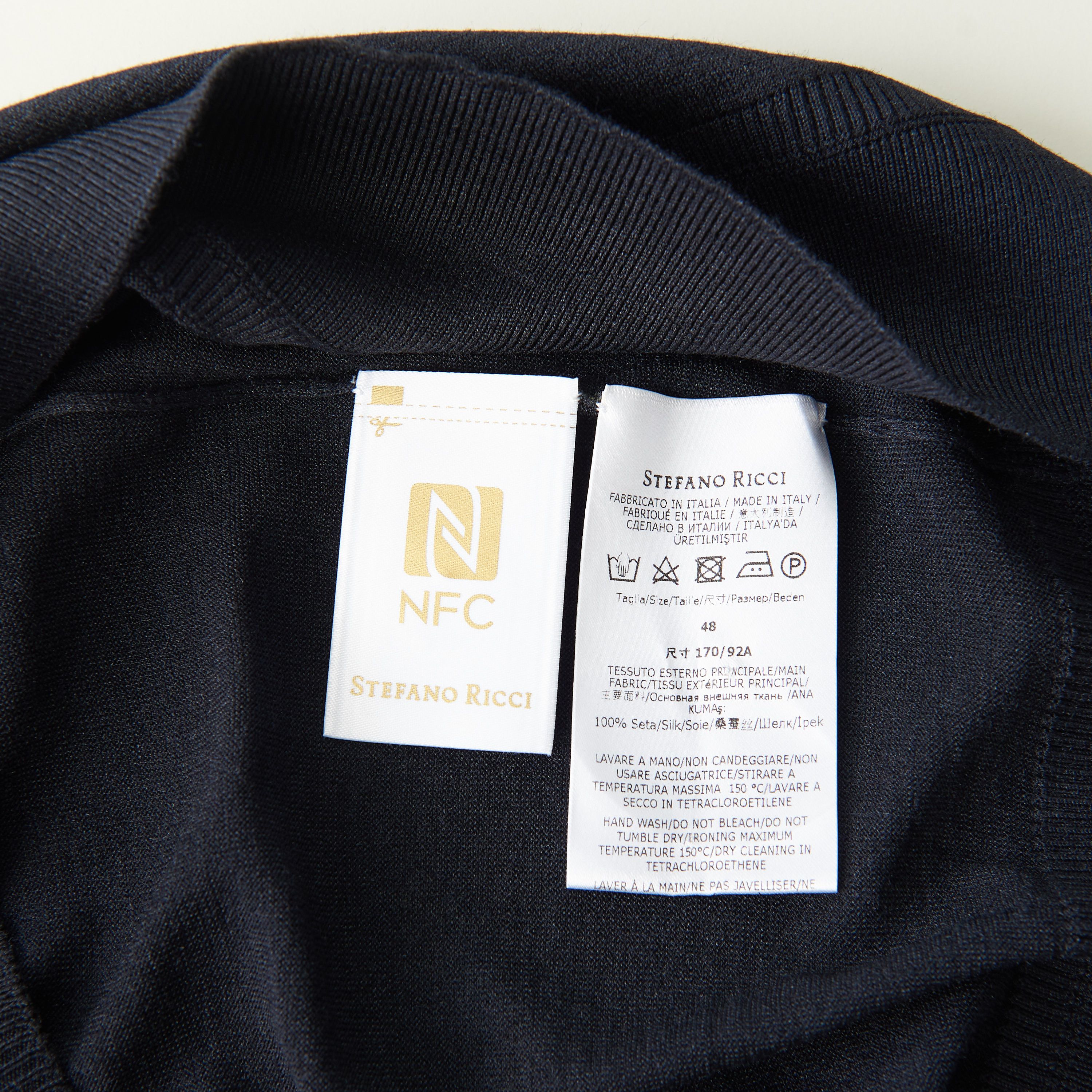 Navy Blue Longsleeve Polo Shirt - 3btn, Eagle Head Accessory