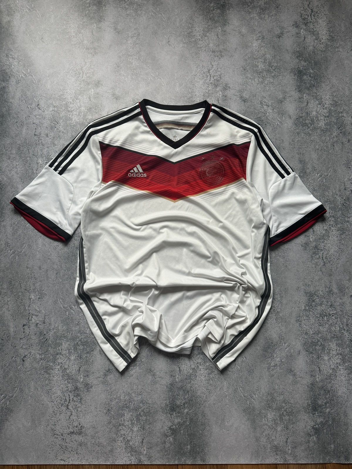 Adidas Adidas 2013/2014 Germany Home Soccer Jersey White XL Size US XL / EU 56 / 4 - 1 Thumbnail